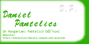 daniel pantelics business card